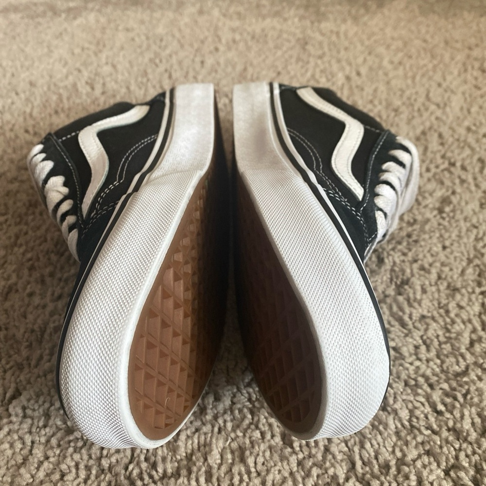 ❤️SOLD@mercari❤️Vans off the wall Oldskool sk8 Black and White suede Sneakers - Picture 13 of 17